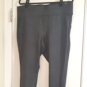 Black sparkle pixie pant